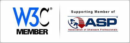 W3C MEMBER - Supporting Member of ASP